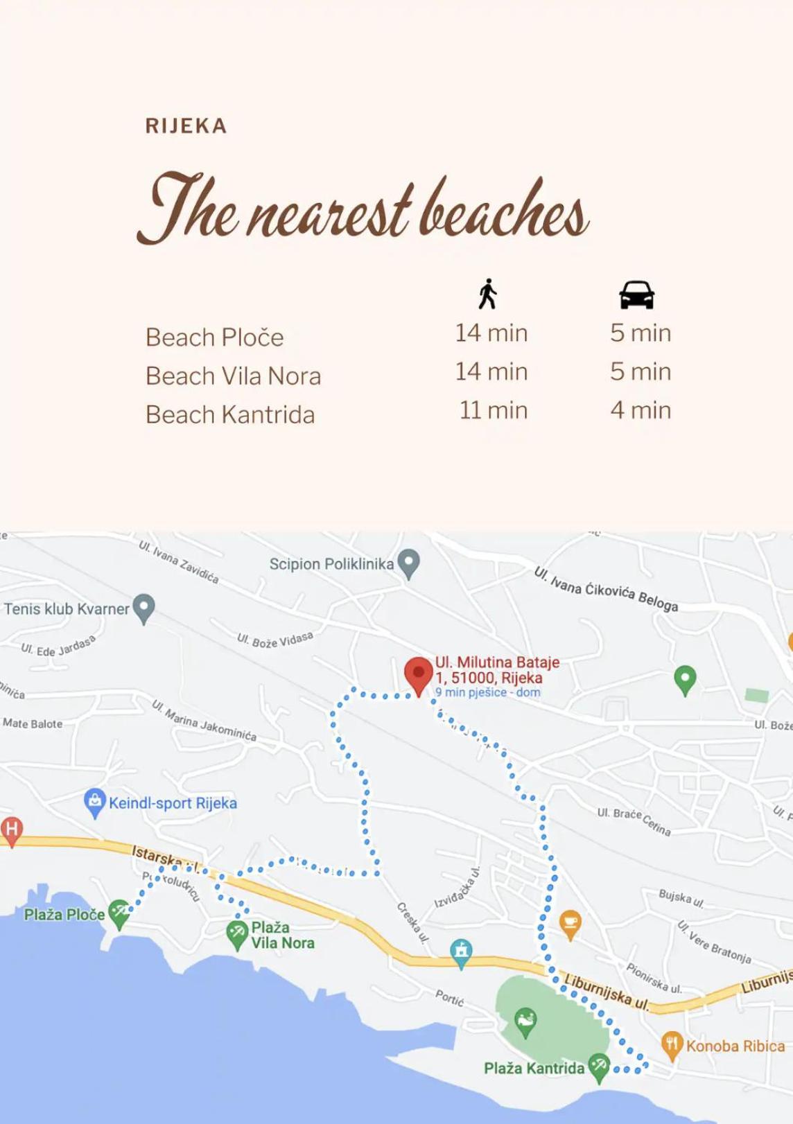 Cute Apartment In Rijeka Near Beach With Parking Eksteriør billede